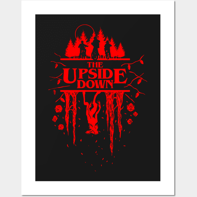 THE UPSIDE DOWN Wall Art by thedeuce